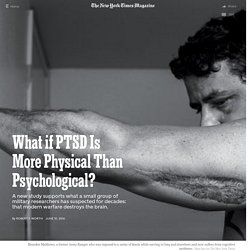 What if PTSD Is More Physical Than Psychological?