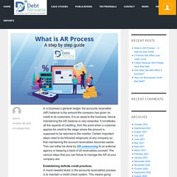 What is AR Process - A Step-by-step Guide - Debt Nirvana