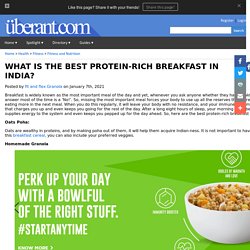 WHAT IS THE BEST PROTEIN-RICH BREAKFAST IN INDIA?