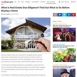 What Is Real Estate Due Diligence?