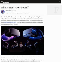 What’s Next After Zoom?