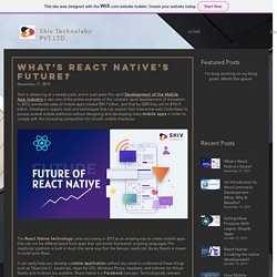 What's React Native's future?
