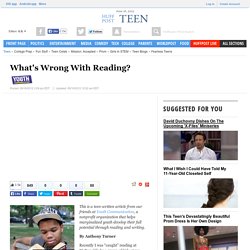 What's Wrong With Reading?