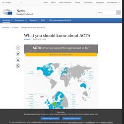 What you should know about ACTA