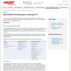 What Skills Are Employers Looking For?