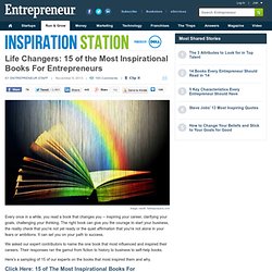 15 Inspirational Books For Entrepreneurs