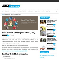 What is Social Media Optimization (SMO)