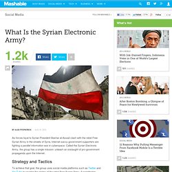 What Is the Syrian Electronic Army?