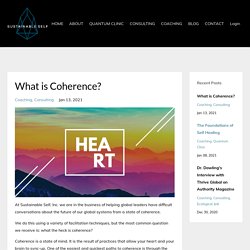What the heck is Coherence anyway?