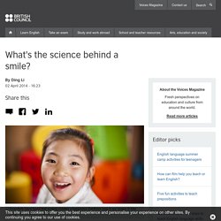 What's the science behind a smile?