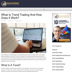 What is Trend Trading and how does it work?