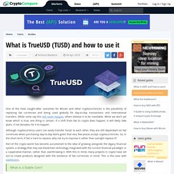 What is TrueUSD (TUSD) and how to use it