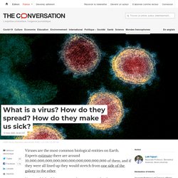 What is a virus? How do they spread? How do they make us sick?