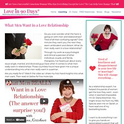 What Men Want in a Love Relationship - Love in 90 Days