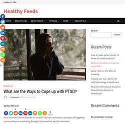 What are the Ways to Cope up with PTSD?
