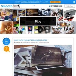 What are the ways to fix your water damaged photos?