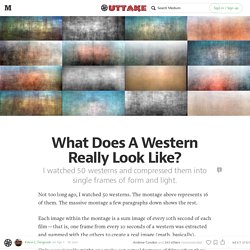 What Does the Western Look Like? — The Outtake
