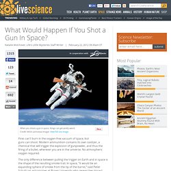 What Would Happen If You Shot a Gun In Space?
