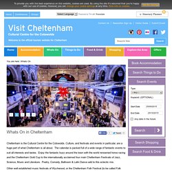 Whats On in Cheltenham – Visit Cheltenham