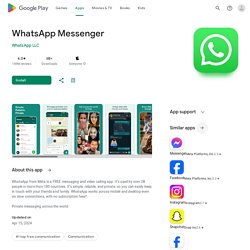 WhatsApp Messenger - Android Market