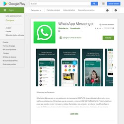 WhatsApp Messenger - Apps en Google Play