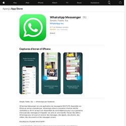 ‎WhatsApp Messenger dans l’App Store