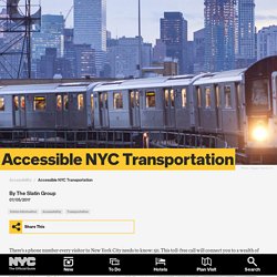 Are NYC Subways Wheelchair Accessible? Answers to Accessible New York Transportation Questions