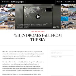 When drones fall from the sky