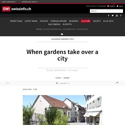 When gardens take over a city