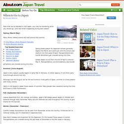 When to Go to Japan