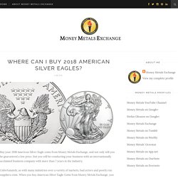 Where Can I Buy 2018 American Silver Eagles?