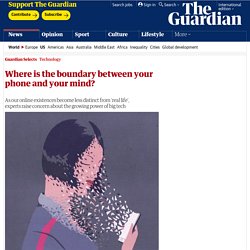 Where is the boundary between your phone and your mind?