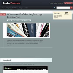 Where to Find the Perfect Logo Inspiration