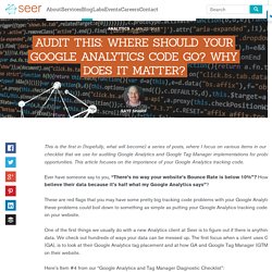 Where to Put Google Analytics Code & Why It Matters