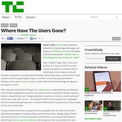 Where Have The Users Gone?