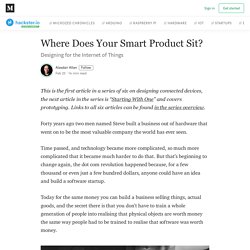 Where Does Your Smart Product Sit? - Hackster Blog