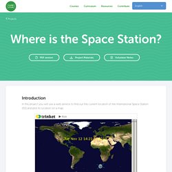 Where is the Space Station? – Code Club