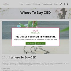 Where to Buy CBD