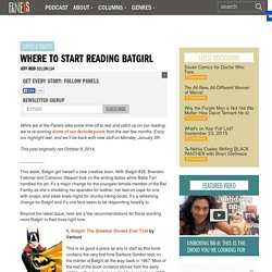 Where to Start Reading Batgirl