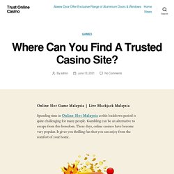 You Can Find A Trusted Live Casino Site with Vtmyr88.