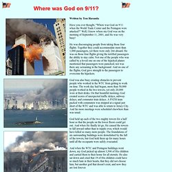 Where was God on 9/11?