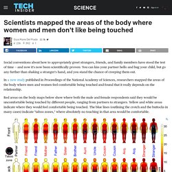 Where women and men like to be touched