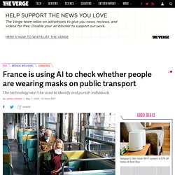 France is using AI to check whether people are wearing masks on public transport