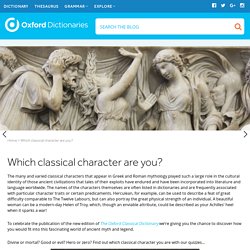 Which classical character are you