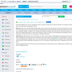 Which Cryptocurrency is The Finest?