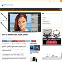 Which Software are Used in Photo Retouching?