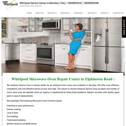 Whirlpool Microwave Oven Service Center in Elphinston Road