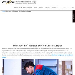 Whirlpool Refrigerator Service Center Kanpur