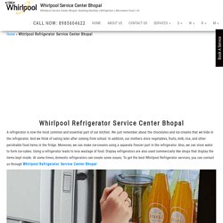 Whirlpool Refrigerator Service Center Bhopal