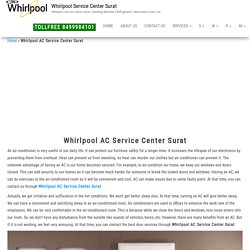 Whirlpool AC Service Center Surat